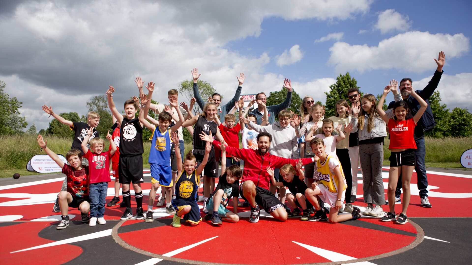 Interactieve sport opening in Amersfoort