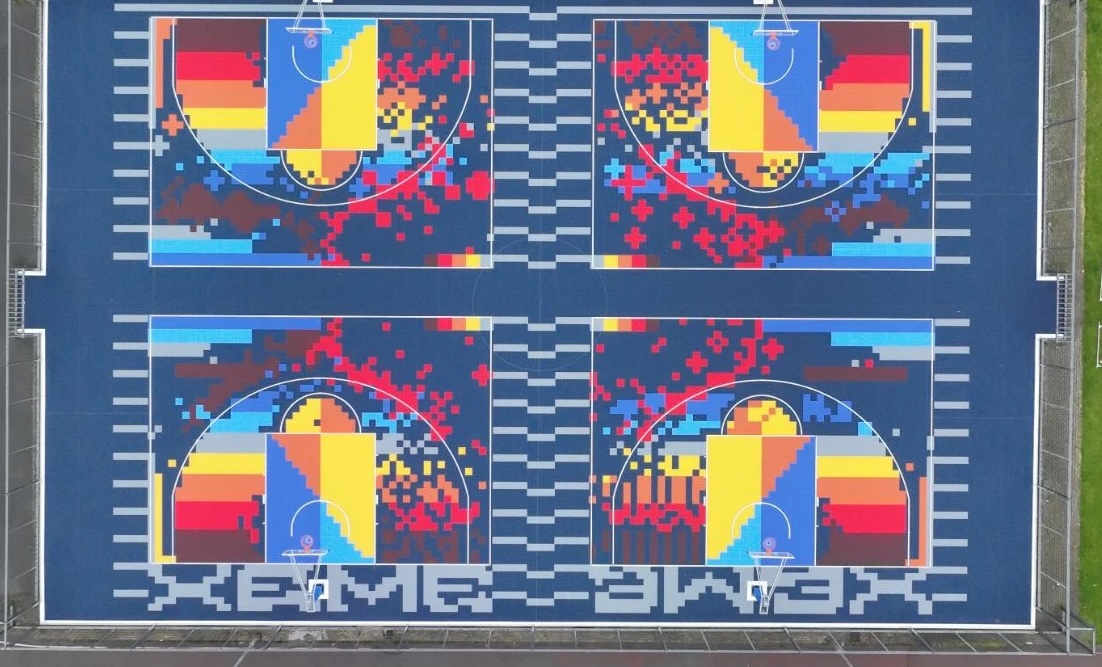 Art court opening rotterdam Showcase Basketball