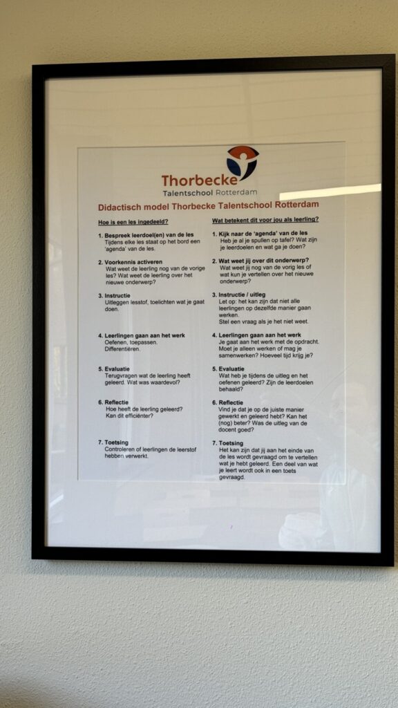 Gedrags afspraken thorbecke