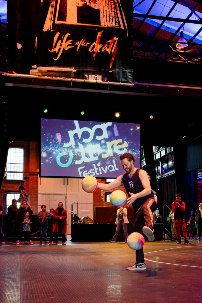 SHOWCASE BASKETBALL OP URBAN CULTURE FESTIVAL
