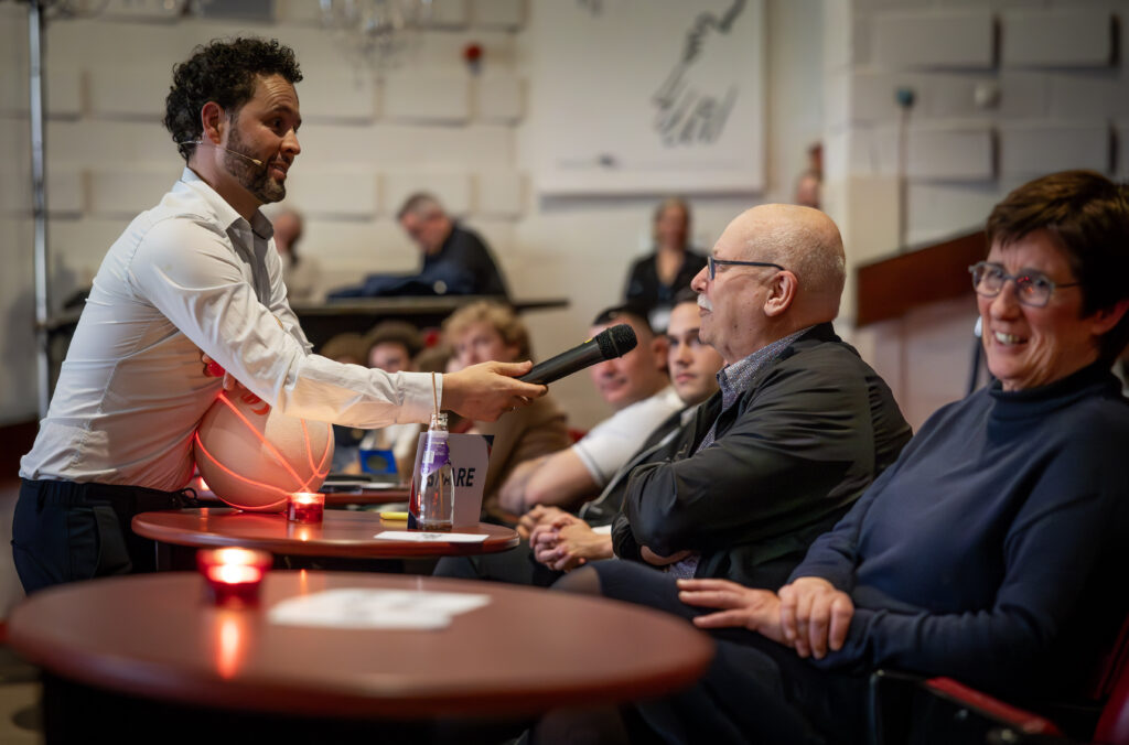 SPORGALA DEN HELDER interactie vraag sessie showcase basketball